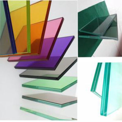 Draadmaas Gelaagd Glas Metalen Maas Brandbestendige Gehard Glas 4mm 5mm 6mm 8mm 10mm Gelaagd Dubbelglazen Glas Voor Home Decoratie / Gordijn Muur