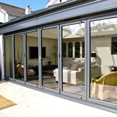 Swing And Slide Glass Door Window Home Frameless Glass Folding Door Geluidsisolatie 3mm-12mm Tempered Glass Door Cut To Size