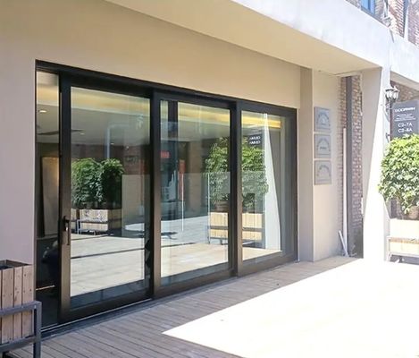 Heavy Duty Aluminium Luchtdicht Glas Schuifdeur Moderne ontwerp stijl met thermische breuk