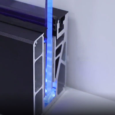 Aluminium Hardware Railing Glass Clamp Balkon Balustrade LED Glass Railing Prijs