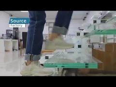 Verhard gelaagd glazen vloer veilig en niet-glijdend